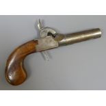 19th century Percussion Pocket Pistol,