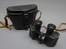 Pair of WW2 Carl Zeiss 6x30 Silvamar binoculars No.