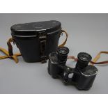 Pair of WW2 Carl Zeiss 6x30 Silvamar binoculars No.