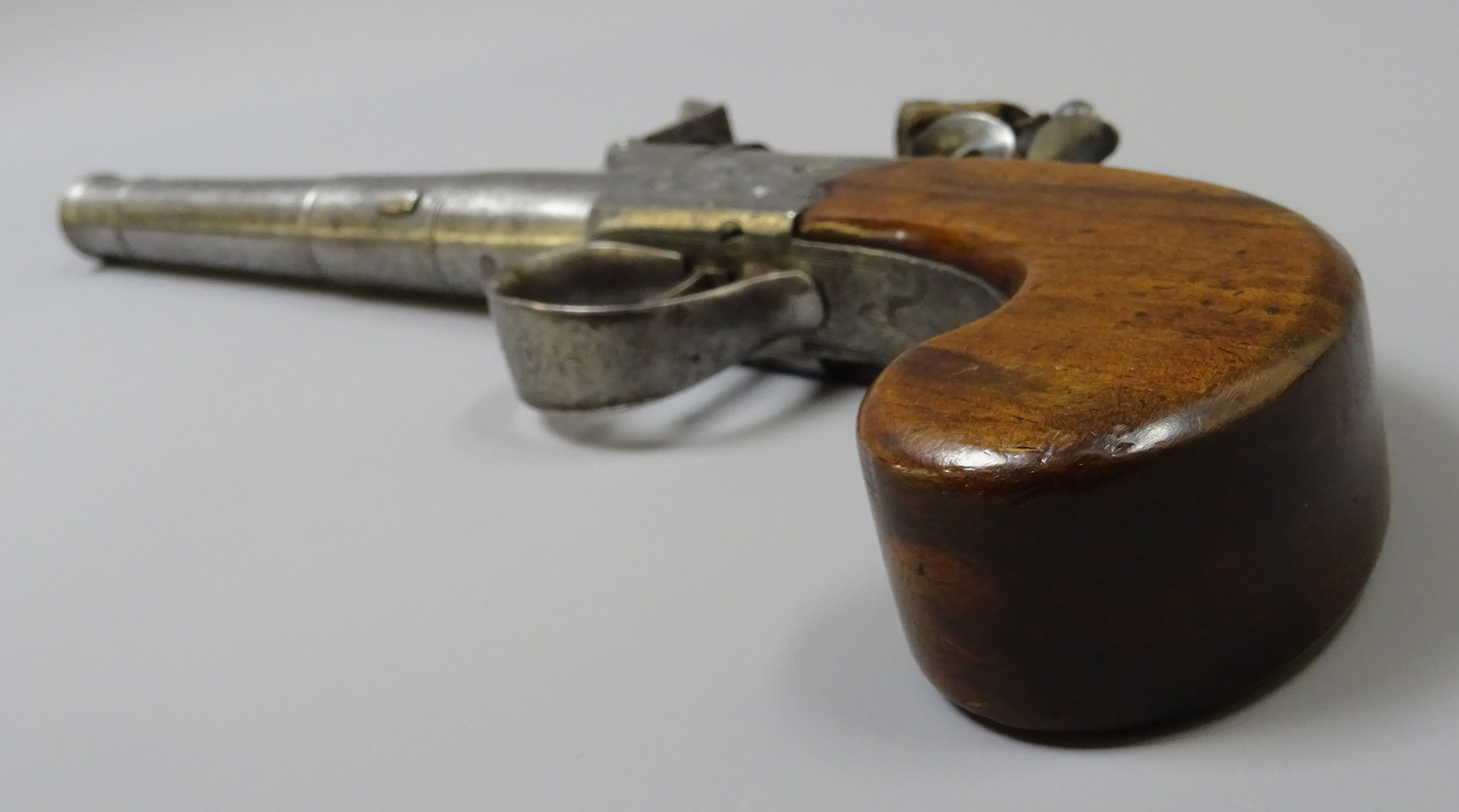 English Flintlock Pistol, C1800 with 14. - Image 4 of 10