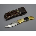 Folding knife, 8.