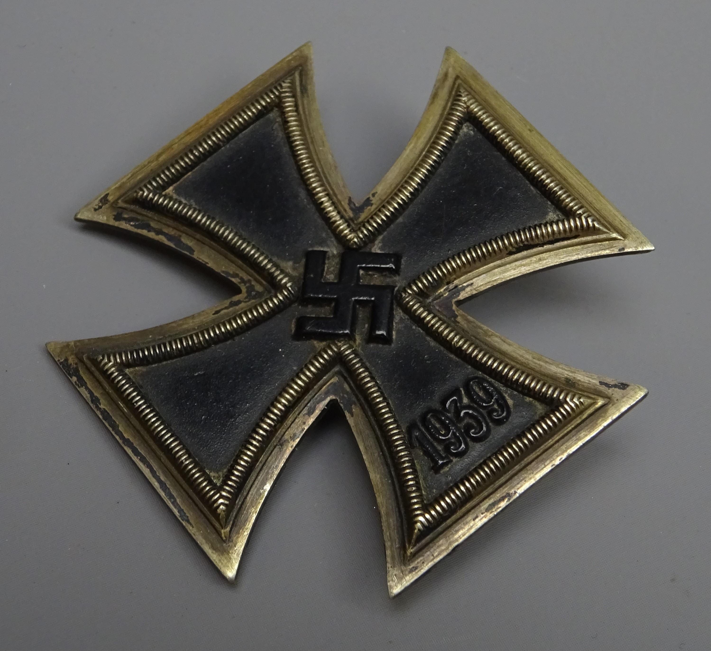 WW2 German Iron Cross 1st class, 1939,