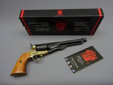 Denix Replica 1860 Amy Colt single action pistol,