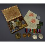 WW2 British medal group: War and Defence,