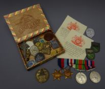 WW2 British medal group: War and Defence,