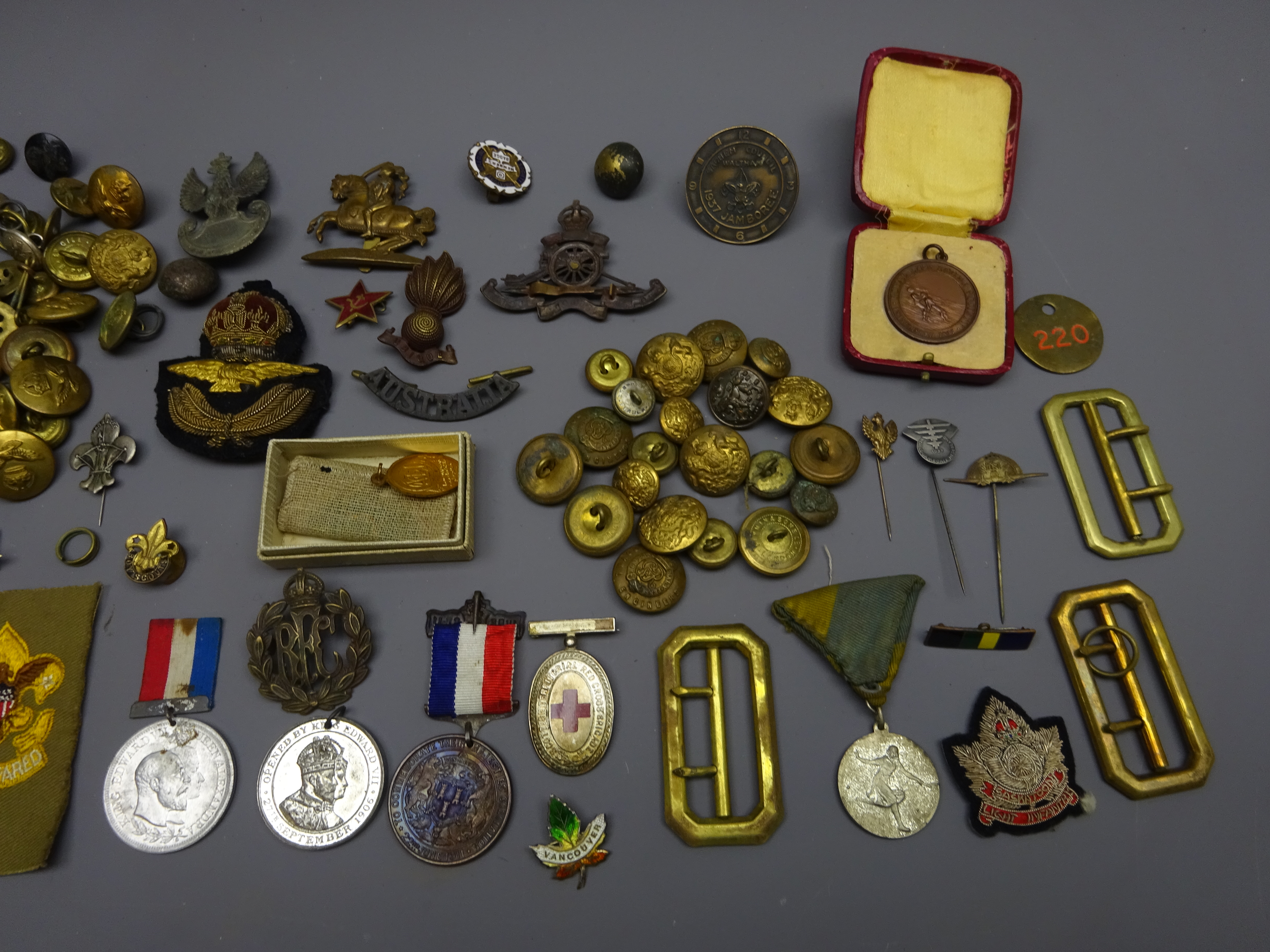Collection of Military cap badges incl. - Image 4 of 4