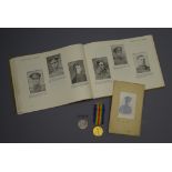WW1 pair of medals comprising British War Medal and Victory Medal awarded to 24952 Pte. F.