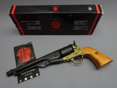 Denix Replica 1860 Amy Colt single action pistol,