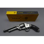 Denix Replica 1855 French Le Mat single action pistol,