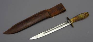 German Hunting knife, 21.