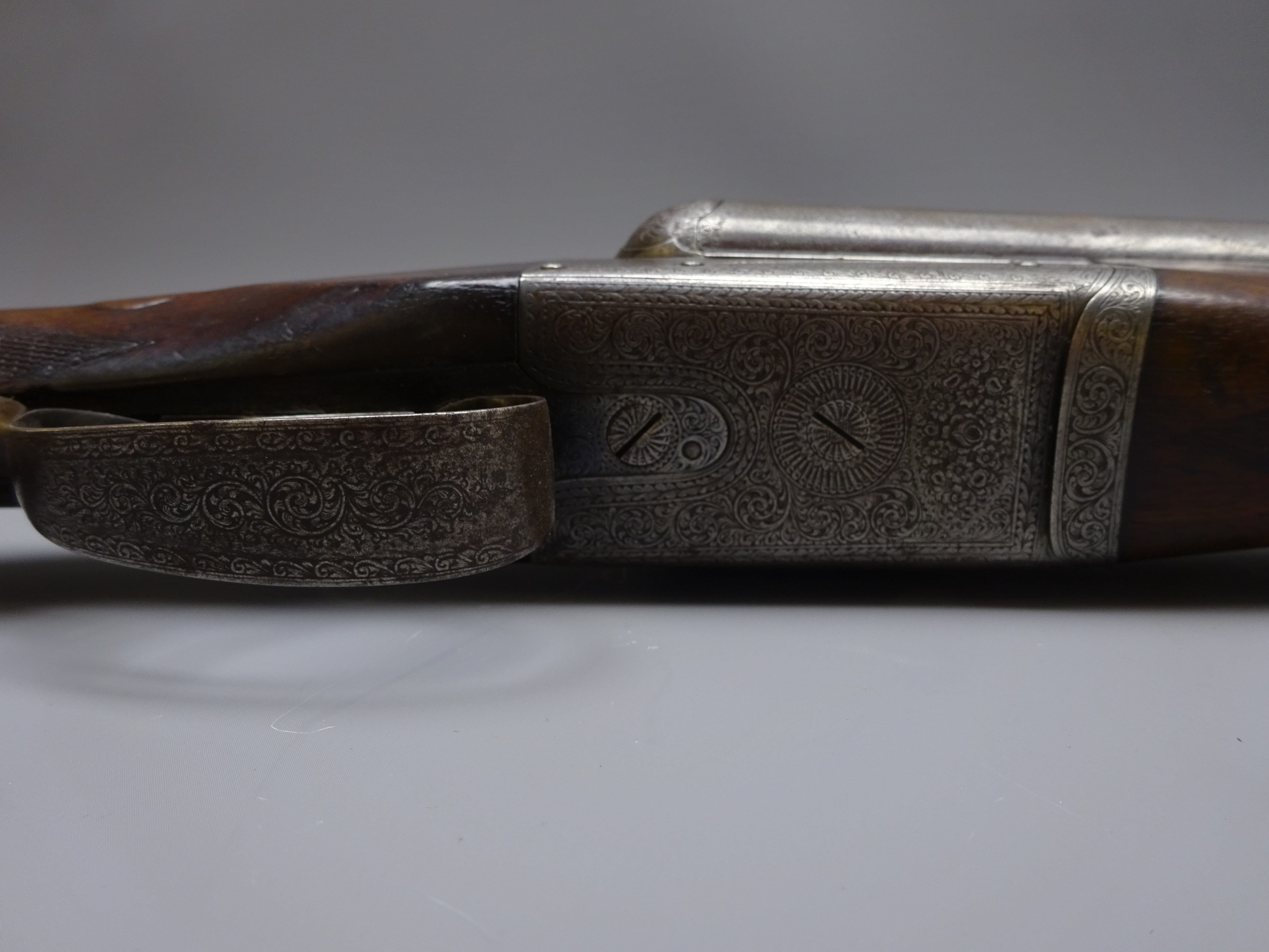 *LOT WITHDRAWN* English double barrel side by side 12 bore box lock sporting gun by Charles Boswell - Image 5 of 11
