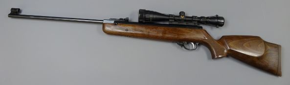 Weihrauch Theoben .177cal Gas Ram HW90 air rifle, with Simmons 4-12x40 scope No.
