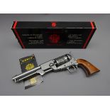 Denix Replica 1848 Colt Dragoon single action pistol, engraved detail,