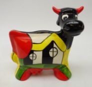 Limited edition Russian Turov hand painted model of a Bull,