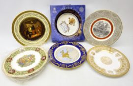 The Coalport Nativity hand painted plate, 1980, Spode The Ely Cathedral Plate, Spode EU plate,