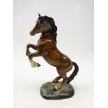 Beswick rearing horse model no. 1014 Condition Report <a href='//www.