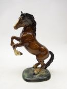 Beswick rearing horse model no. 1014 Condition Report <a href='//www.