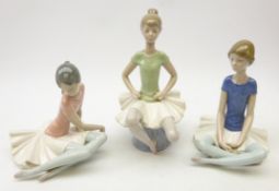 Three Lladro Ballerinas;