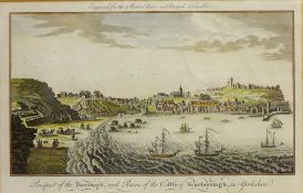 After Samuel and Nathaniel Buck (British 18th century): 'Prospect of the Borough and Ruins of the