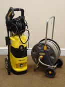 Parkside PD 150 B2 pressure washer and a Hozelock trolley and pipe (2) Condition Report