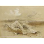 John Wilson Carmichael (British 1799-1868): 'The South Cliff Flamborough',