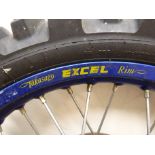 Two motor bike wheels (2) Condition Report <a href='//www.davidduggleby.