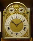 Bracket clock project, arched dial with two subsidiaries,