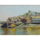 Edward Nolan ARCA (British 1934-): Whitby Lifeboat House,