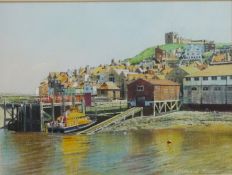 Edward Nolan ARCA (British 1934-): Whitby Lifeboat House,