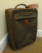 Lonchamp brown Boxford two-wheeled suitcase, unused,