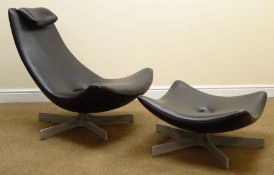 Mid 20th century swivel chair,