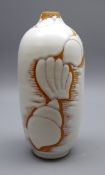 Swedish Upsala Ekeby shell vase designed by Anna-Lisa Thomson,