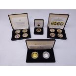 Eleven Queen Elizabeth II five pound coins including 'The Queen's 88th Birthday' coin pair,