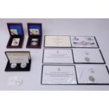 Seven Royal Mint silver Britannia coins, 2012, 2013, 2015, 2016, two 2017 and 2019,
