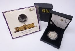 The Royal Mint 2015 UK one-hundred pounds fine silver coin,