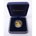 Queen Elizabeth II 1979 gold full sovereign,