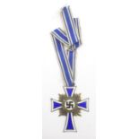 German Third Reich Mother's Cross with ribbon,