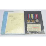 WW2 group of three medals comprising 1939-45 War medal,