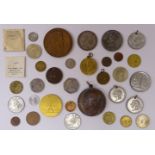Mixed collection of medals/medallions,