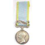 Victorian Crimea medal awarded to G. Rideout Gr. Rl. Horse Arty.