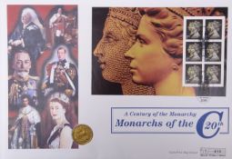 Queen Victoria 1900 gold full sovereign in 'The Monarchs of the 20th Century Gold Sovereign Cover'