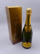 Gosset Excellence Brut Champagne, 750ml 12%vol, in gold carton,