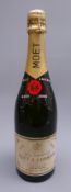 Moet & Chandon Dry Imperial Finest extra quality Champagne 1966, no proof or contents noted,