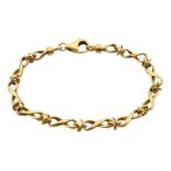 9ct gold fancy link chain bracelet, stamped 375 Condition Report 5.