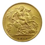 1913 gold half sovereign Condition Report <a href='//www.davidduggleby.