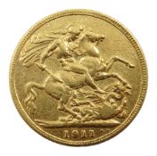 1911 gold sovereign Condition Report <a href='//www.davidduggleby.