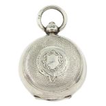 Edwardian silver sovereign case by Alfred Wigley,