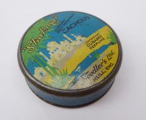 1920s Needler's Ltd "Shalimar" Dubarry Cachous tin compact, D4.