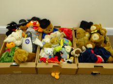 Large collection of soft toys in three boxes Condition Report <a href='//www.