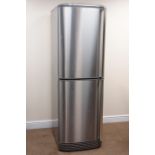 AEG SANTO075348-KG fridge freezer, silver finish , W60cm, H182cm,